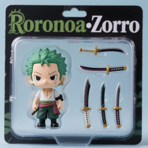 חם מכירה אנימה q גרסה zorro pvc דגם המתנה צעצועים צעצועים