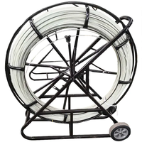 4.5mm 6mm 8mm 9mm 50m 100m 150m câble souterrain en fibre de verre serpent tirant tige de conduit 10mm 11mm 12mm 13mm 14mm 200m 250m 300m