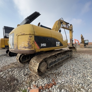 Excavatrice 315D 15T modèle 2024 à faible nombre d'heures de fonctionnement pour la location dans les projets agricoles d'Asie du Sud-Est et d'Afrique de l'Est – Moteur et pompe à engrenages - Product Image 1