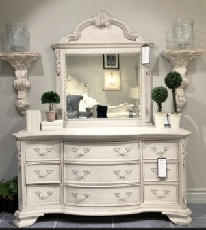 Commode avec miroir