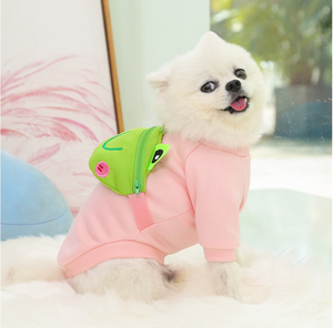 Sevimli evcil hayvan giysileri karikatür tasarım rahat yelekler kedi T-shirt yavru köpek giysileri küçük evcil hayvanlar için - Product Image 4