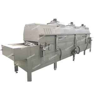 Automatic Dehydrator Machine Fruit Conveyor Hot Air Drying Machine Vegetable Mesh Belt Dryer