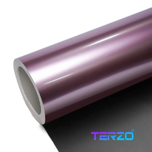 Candy Red Car <b>Wrap</b> Vinyl Film Roll For Auto Body TERZO UV Resistant PET Original Factory Fade - Product Image 2