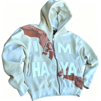 Sweat à capuche court zippé pour homme, imprimé lettres, style Y2K Hip Hop Streetwear, logo personnalisé, vente en gros