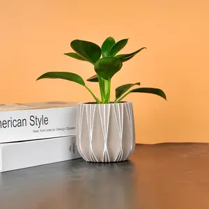Pots décoratifs personnalisés Pot de plantes en plastique Offre Spéciale Pot de fleurs d'ornement multifonctionnel