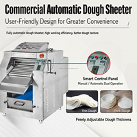 Machine industrielle automatique à étaler et plier la pâte, rouleau à pâte continu, équipement de pétrissage pour la production de pain en boulangerie