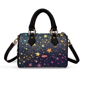 Impresión Bajo Demanda MOQ=<span class=keywords><strong>2</strong></span> Bolso Kami y Bolso de Estrellas Coloridas Personaliza con Tu Logotipo Bolso de Mano Mini Elegante para Mujer con Cierre - Product Image 2