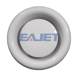 Air condition outlet ceiling wall or duct mount exhaust air valve diffuser disk valves
