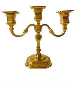 Bougeoirs décoratifs en métal et fer Luminaires de luxe pour la maison Candélabres de table modernes pour mariages Festival de Noël - Product Image 2