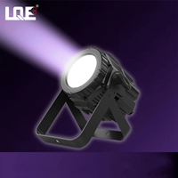 DMX512 LQE 120W Lampu LED Par RGBW Outdoor Tahan Air IP65 untuk DJ, Pernikahan, Pencahayaan Arsitektur, Kontrol FB4 Aktif Suara