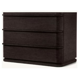 RH FURNITURE <b>High</b> End America Design Closed <b>Bedside</b> <b>Table</b> for Luxury Bedroom Furniture Sets NightStand - Product Image 2