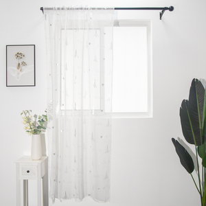 Rideau transparent filtrant la lumière XinLan sur le thème de <span class=keywords><strong>Paris</strong></span> pour la décoration de la chambre à coucher et du salon - Product Image 1