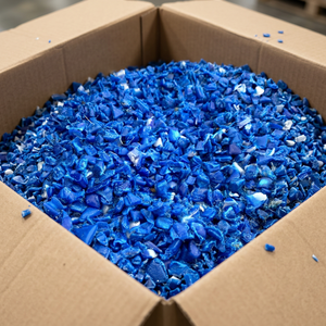 2Lians HDPE Regrind Recycled Blue 2025193LD 25 Tons MOQ Japan Bag Packed for Recycling Use - Product Image 1