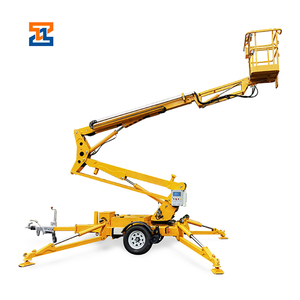 Plate-forme mobile de bonne qualité de 18m 20m 22m, élévateur monté sur remorque électrique - Product Image 5