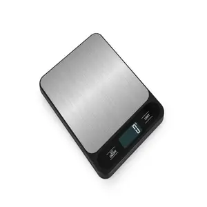 10kg Battery Digital Kitchen Scale White Division OEM Customized Power Rechargeable Weight