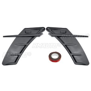 Cache d'aération latérale de pare-chocs noir/aspect fibre de carbone pour Mercedes-Benz W205 W204 W203 W211 W212 - Product Image 2