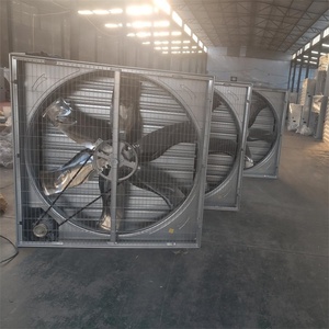 Ventilateur de ventilation électrique mural <span class=keywords><strong>en</strong></span> acier inoxydable à roulement à billes, à persiennes, OEM ODM, pour élevages, fermes et cuisines - Product Image 3