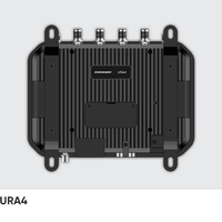 Lector RFID UHF Android Fijo de 4 Puertos Chainway URA4 con Interfaz USB, Material de Aluminio Duradero, Lectores de Tarjetas para Control de Acceso