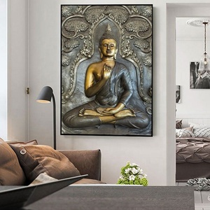 Home Decor <strong>Buddha</strong> Gods Statue Posters Prints Religious Religious hd <strong>Canvas</strong> Wall Art <strong>Paintings</strong> - Product Image 4