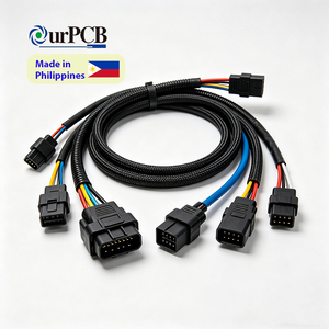 Professional Industrial Automation Wire Harness Assembly Custom Sensor Control <b>Cable</b> Harness for Robotic Systems Factory Wiring - Product Image 1