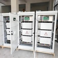Régulateur de tension AVR IEC60076 50/60HZ 10KVA 20KVA 50KVA 100KVA Stabilisateur de tension triphasé 30KVA 220V pour équipement industriel