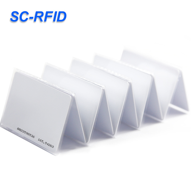 Factory Wholesale Price Access Control Card 125Khz TK4100 EM4100 RFID Identification ID Card Rfid Smart Card