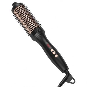 Negative Ions Curling <b>Iron</b> Straight Hair Brushes Brushless High Speed Multifunction <b>5</b> in 1 Blow Dryer Brush - Product Image 1