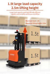 Chariot élévateur autonome de 1,5 tonne, robot AMR, navigation laser SLAM, manutention intelligente des palettes, chariot élévateur AGV - Product Image 5