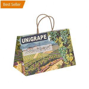 Bolsas de Papel Kraft Marrón para Compras, Bolsas para Ropa - Product Image 1