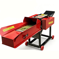 Nouvelle machine à hacher le fourrage électrique robuste pour la bagasse de canne à sucre, les tiges de maïs, l'alimentation animale 220V/380V Haute productivité 3 tonnes/h