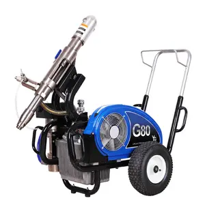 High Pressure Gun For Epoxy Grout Heavy Duty High Viscoisty Epoxy Polyurethane Electric Airless Paint Sprayer Spraying Machine