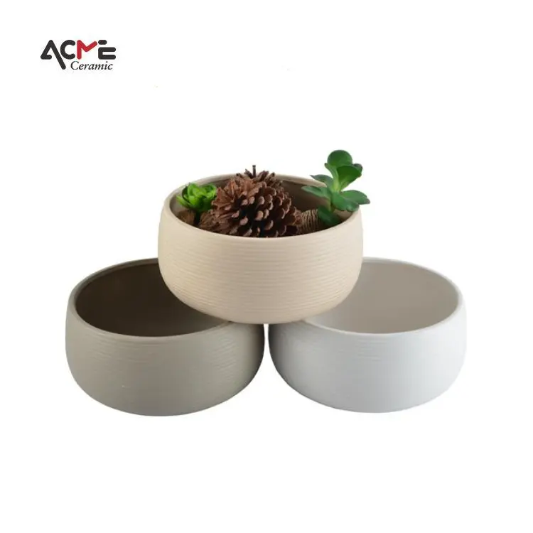 Manufacturers Sale Home Decor Creative Greeny Pots For Indoor Garden Succulent Ceramic Plant Pots Ornament