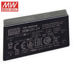 <span class=keywords><strong>IRM</strong></span> MeanWell <span class=keywords><strong>IRM</strong></span>-01/02/<span class=keywords><strong>03</strong></span>/05/10-/5/<span class=keywords><strong>12</strong></span>/15/24/48 2W3W 24V Module d'alimentation à découpage scellé coque en plastique caractéristiques de sortie AC-DC - Product Image 2