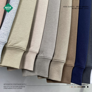 Sudaderas con Capucha y Cuello Redondo Artiemaster <span class=keywords><strong>Essentials</strong></span> de Moda Otoño Invierno 2023, Tejido Grueso de 400g, con Bolsillo, Estilo Holgado, Sudaderas con Capucha <span class=keywords><strong>FOG</strong></span> - Product Image 2