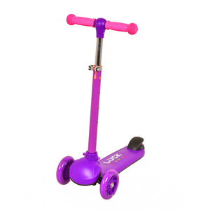 Trottinette pour enfants à partir de 3 ans, réglable en hauteur, légère, violette - Product Image 5