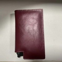 Porte-cartes en métal pour hommes, anti-vol RFID, en aluminium