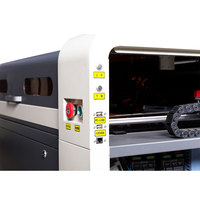 Machine de gravure laser co2 50W 60W 4060 pour couper le verre de caoutchouc de cuir acrylique plastique bois