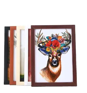New Special Design Creative Ornaments A2 A3 A4 Solid Wood Picture Frames Wholesale Wooden Photo Frame