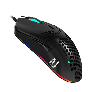 Ajazz AJ390R Wired Gaming <b>Mouse</b> 7 Buttons Optical USB Programmable Right Hand Lightweight Perforated Design - Product Image 2