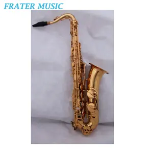 High Grade Gold lacquer C tone melody Tenor Saxophone (JTS-620L)