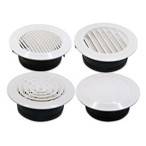 אוויר בית תקרה אוויר עגול שקע אוויר עגול אוורור לותריס אוורור פליטה - Product Image 1