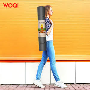 เสื่อโยคะ Woqi หนา 6 มม. ทำจากวัสดุ EVA รูปทรงสี่เหลี่ยมผืนผ้า สีดำ สำหรับการฝึกออกกำลังกาย ฝึกแกนกลางลำตัว และการฝึกสมดุล - Product Image 3
