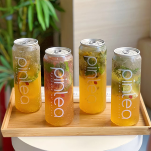 Vasos de Plástico PET Transparentes Personalizados de 330 ml y 500 ml, Latas Vacías Transparentes para Jugo, Café, Bebidas, Refrescos, Máquina Selladora - Product Image 2
