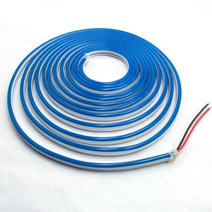 12V bleu glace étanche doux <span class=keywords><strong>LED</strong></span> Flex <span class=keywords><strong>néon</strong></span> lumière IP65 note PVC corps couleur unique émettant 6*12MM ceinture d'éclairage d'<span class=keywords><strong>aquarium</strong></span> - Product Image 2