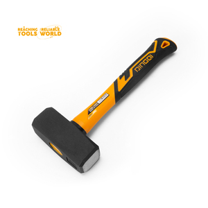 DINGQI 45 Steel Heavy Duty 1kg 1.5kgs 2kgs Machinist Stoning Stone <strong>Hammer</strong> With Wood Handle - Product Image 5