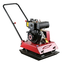 Compacteur à plaques thermique haute puissance C270 robuste et réversible, autoporté, pour grandes constructions