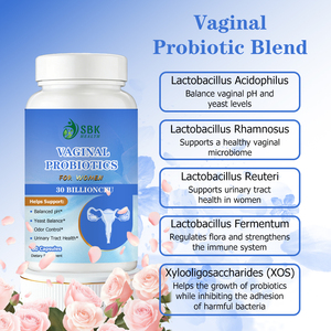 Capsules de probiotiques vaginaux en marque privée avec activité totale, favorisent et renforcent l'immunité, aident à équilibrer le pH. - Product Image 6