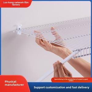 Fabricante de malla recubierta de plástico personalizada para armario organizador de ropa de un solo nivel para estante de almacenamiento de garaje para <span class=keywords><strong>Amazon</strong></span> exclusivo - Product Image 6