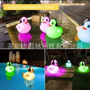 Inflatable <b>Led</b> Lighting <b>Ball</b> Pvc Waterproof Ip68 Swimming Pool Float Light - Product Image 4