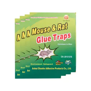 Strong Adhesive Paperboard Pre Baited Mouse Glue Trap Rat Glue Traps Sticky Trap Board Book For Mice And Rats